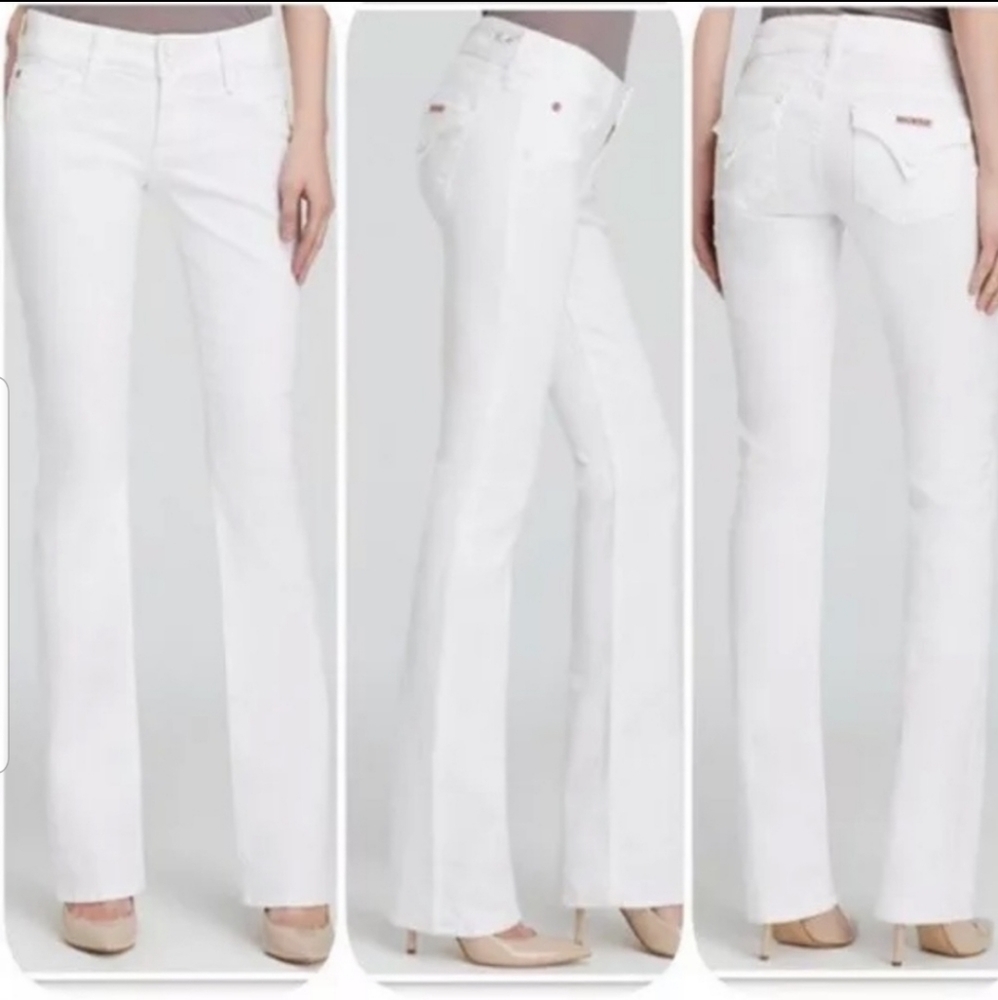 Hudson Beth White Jeans